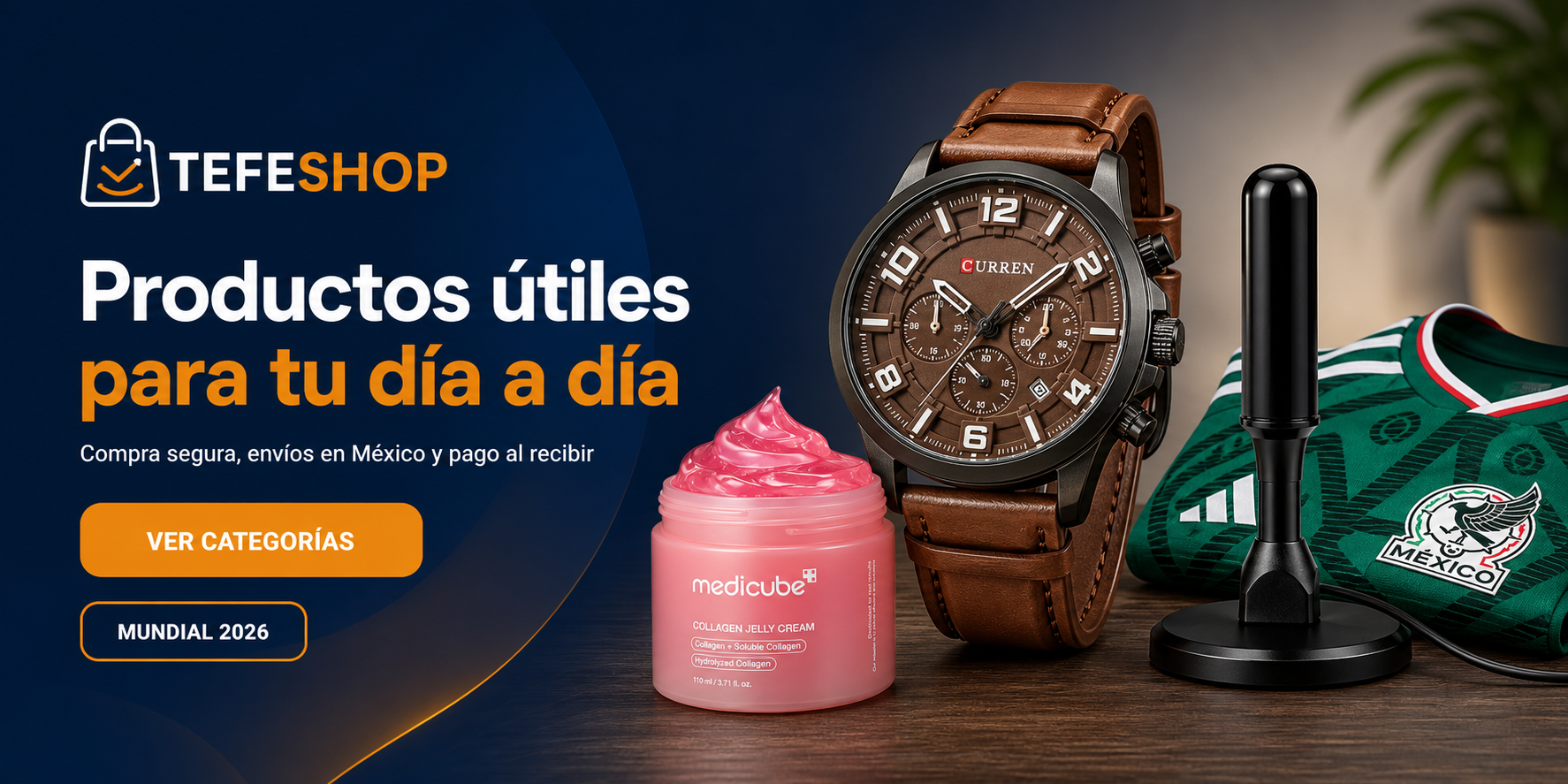 Productos útiles de Tefeshop para México