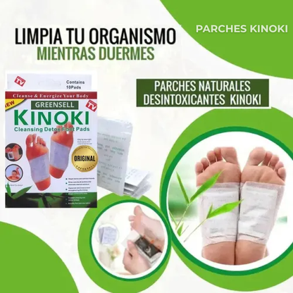 PARCHES KINOKI DESINTOXICACION
