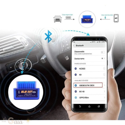 Scanner Bluetooth para Autos