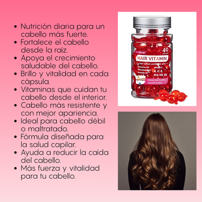 Vitaminas Capsulas Para Cabello