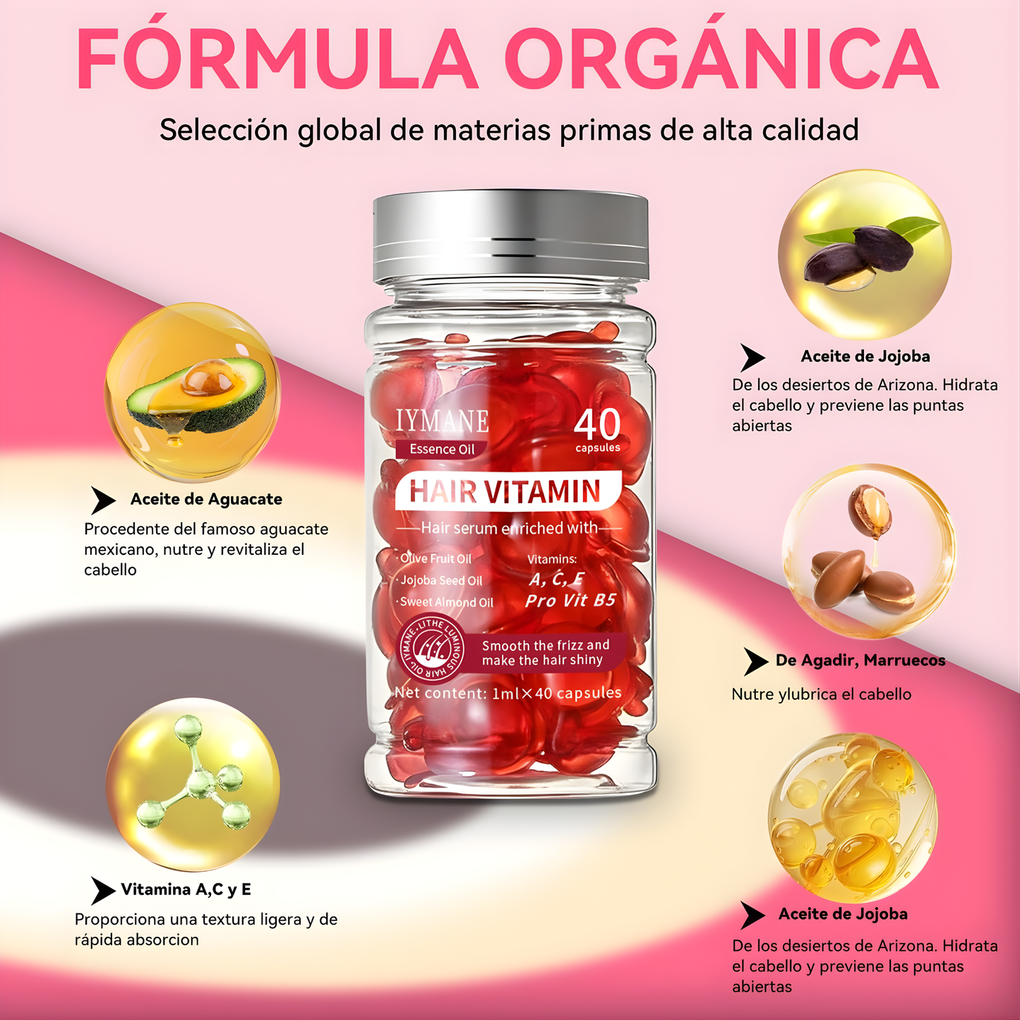Vitaminas Capsulas Para Cabello