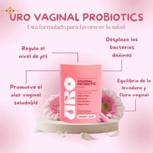 URO Probioticos Vaginales 60 Capsulas