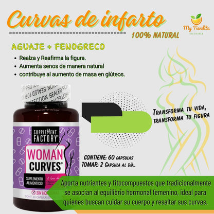 WOMAN CURVES 60 CAPSULAS
